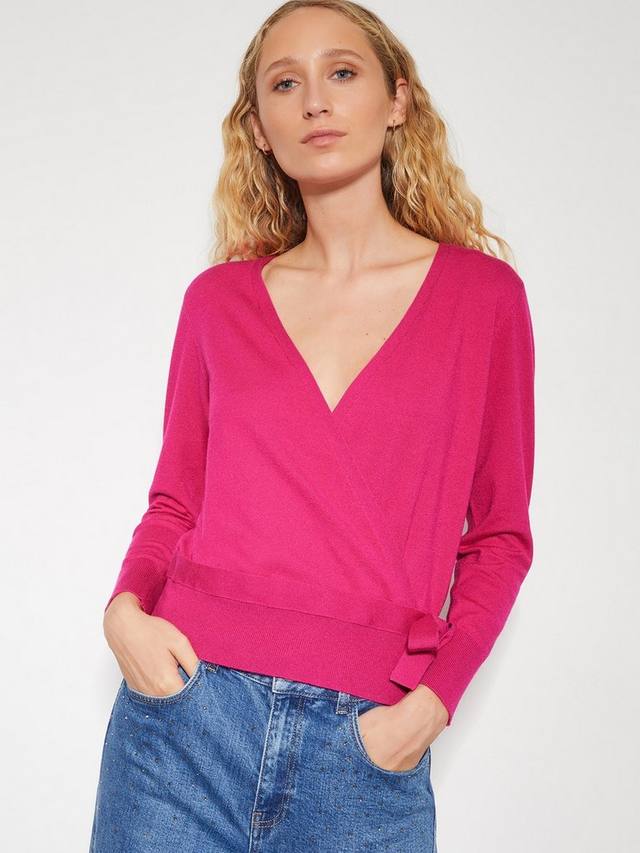 Кардиган с запахом от райли Monsoon, цвет Bright Pink
Кардиган с запахом от райли Monsoon, цвет Bright Pink