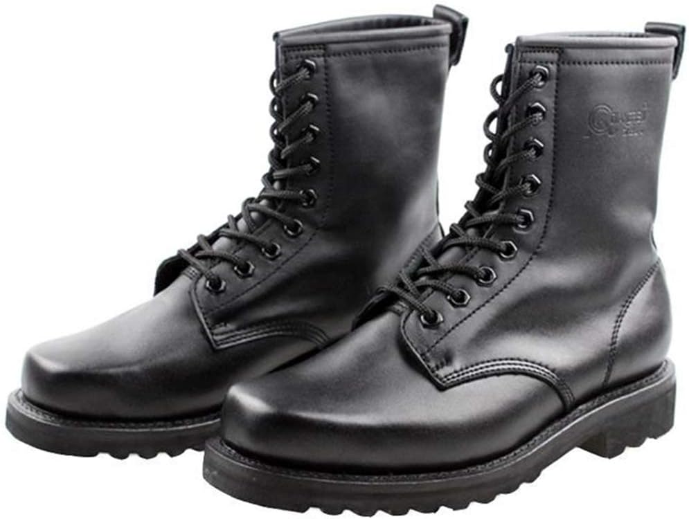 Мужские военные ботинки, противоскользящие командирские тактические ботинки из коровьей кожи для походов на открытом воздухе, дышащие боевые ботинки, черные, размер 43/UK 8.5/US 9 Jlfzc
Мужские военные ботинки, противоскользящие командирские тактические ботинки из коровьей кожи для походов на открытом воздухе, дышащие боевые ботинки, черные, размер 43/UK 8.5/US 9 Jlfzc