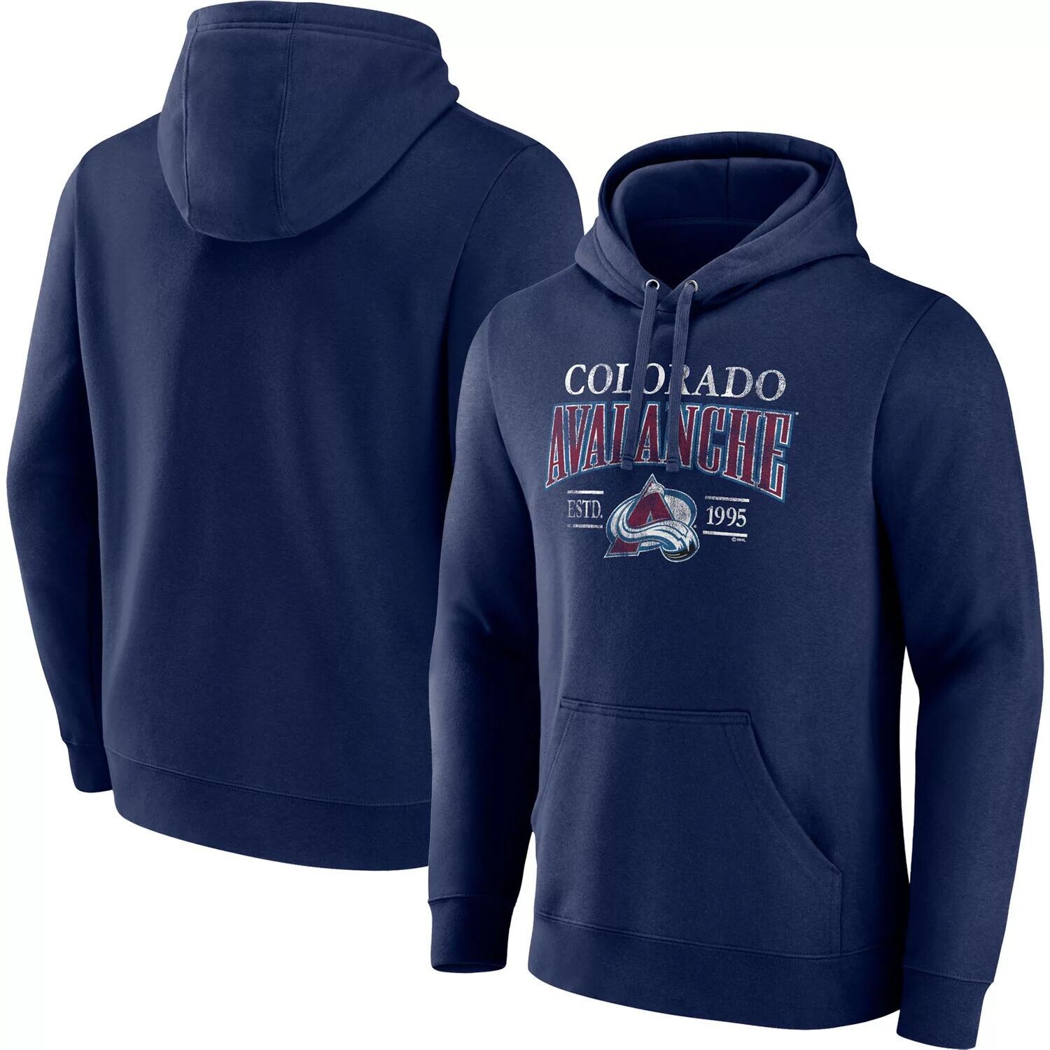 Мужской темно-синий пуловер с капюшоном Colorado Avalanche Big & Tall Dynasty с логотипом Fanatics
Мужской темно-синий пуловер с капюшоном Colorado Avalanche Big & Tall Dynasty с логотипом Fanatics