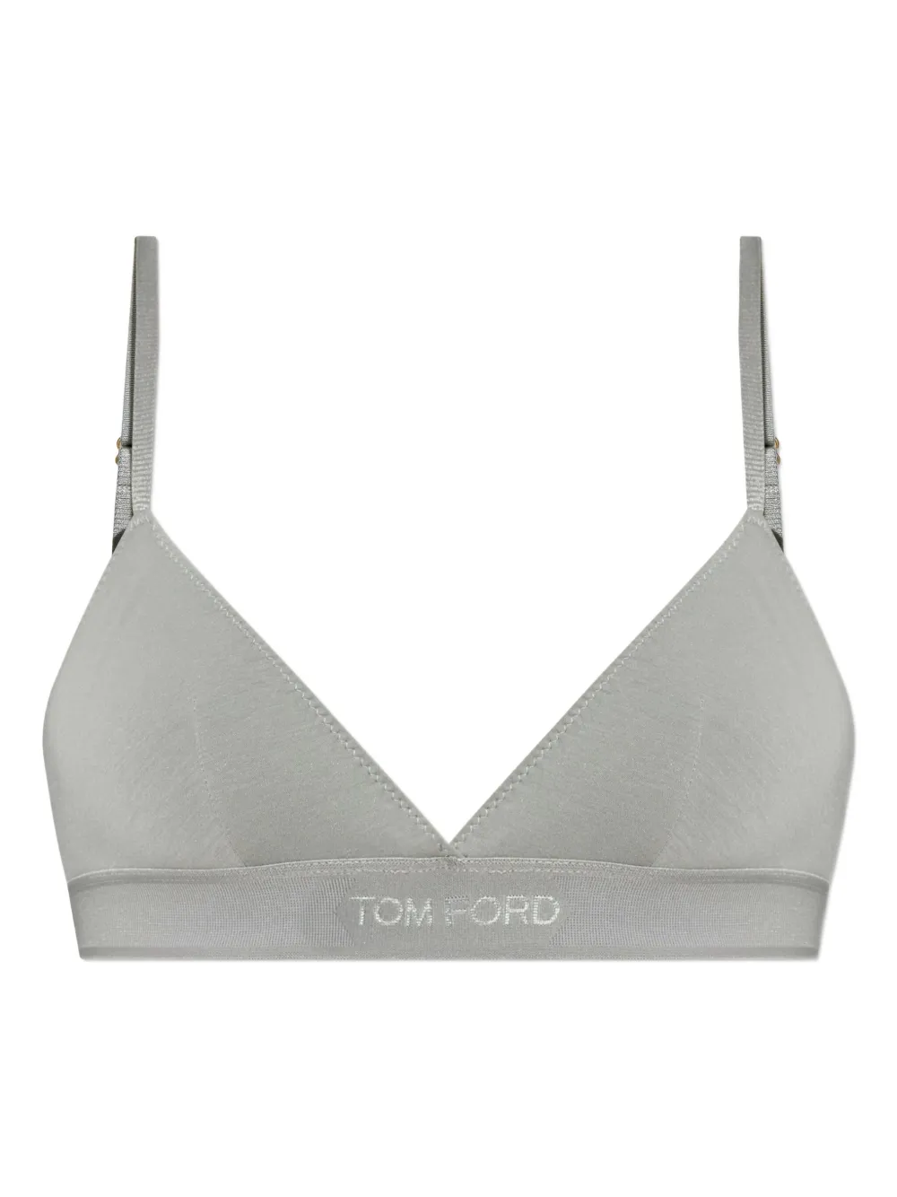 Бюстгальтер с треугольными чашечками и логотипом TOM FORD, серый
Бюстгальтер с треугольными чашечками и логотипом TOM FORD, серый