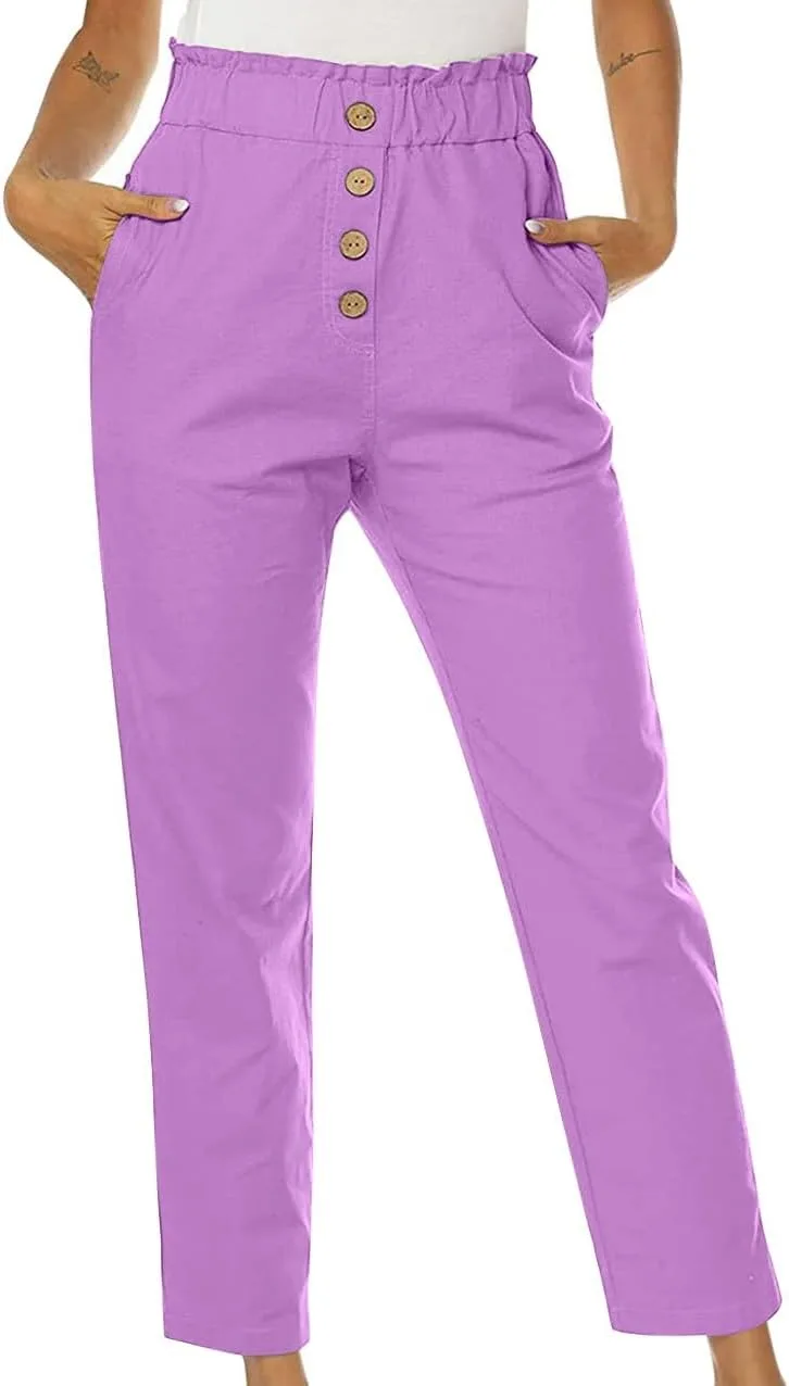 Женские капри с эластичным поясом на шнурке LCMTWX
Женские капри с эластичным поясом на шнурке LCMTWX