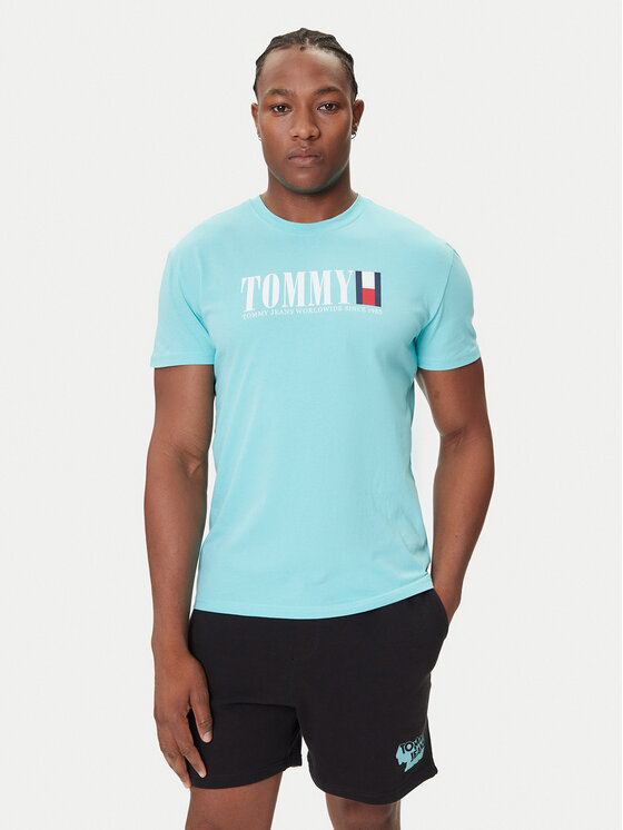 Футболка regular fit Dna Flag DM0DM21941 Tommy Jeans, зелёный
Футболка regular fit Dna Flag DM0DM21941 Tommy Jeans, зелёный