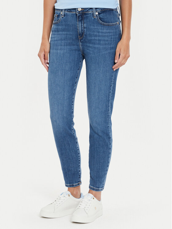 Джинсы skinny fit Como WW0WW42488 Tommy Hilfiger, синий
Джинсы skinny fit Como WW0WW42488 Tommy Hilfiger, синий