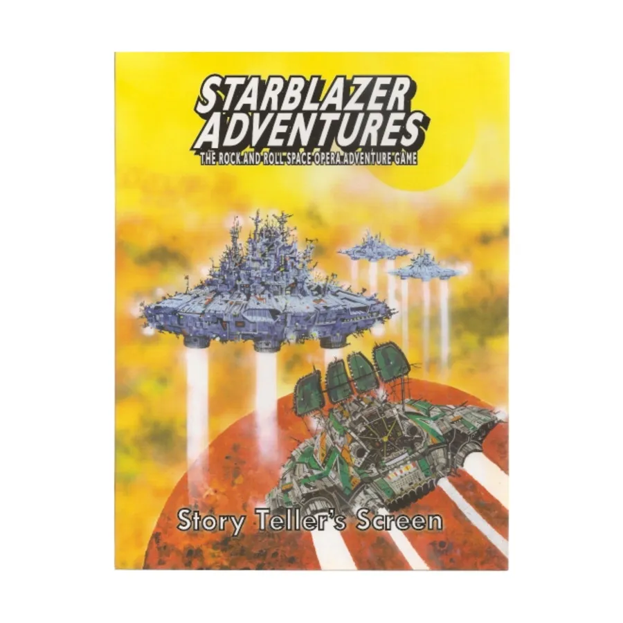 Экран рассказчика, Starblazer Adventures
Экран рассказчика, Starblazer Adventures