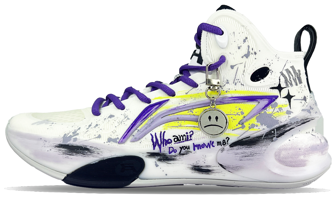 LINING Баскетбольные кроссовки YuShuai 17 с амортизацией, противоскользящие и износостойкие, высокие, мужские, белые, желтые, фиолетовые
LINING Баскетбольные кроссовки YuShuai 17 с амортизацией, противоскользящие и износостойкие, высокие, мужские, белые, желтые, фиолетовые