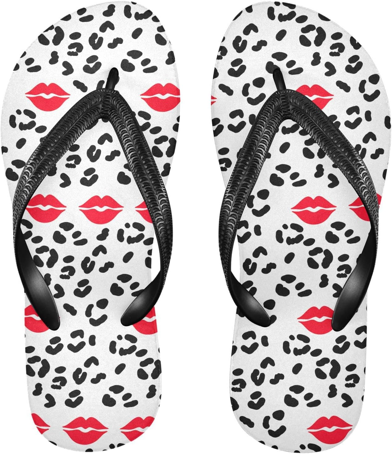 Женские и мужские пляжные шлепанцы Lips Black Leopard White, летние повседневные сандалии для душа 20861830 Kfbe
Женские и мужские пляжные шлепанцы Lips Black Leopard White, летние повседневные сандалии для душа 20861830 Kfbe