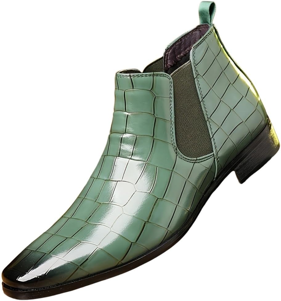 Мужские винтажные кожаные ботинки Clolinde большого размера, однотонный дизайн, противоскользящие и стойкие, подходят для работы, активного отдыха или официальных мероприятий, зеленый
Мужские винтажные кожаные ботинки Clolinde большого размера, однотонный дизайн, противоскользящие и стойкие, подходят для работы, активного отдыха или официальных мероприятий, зеленый