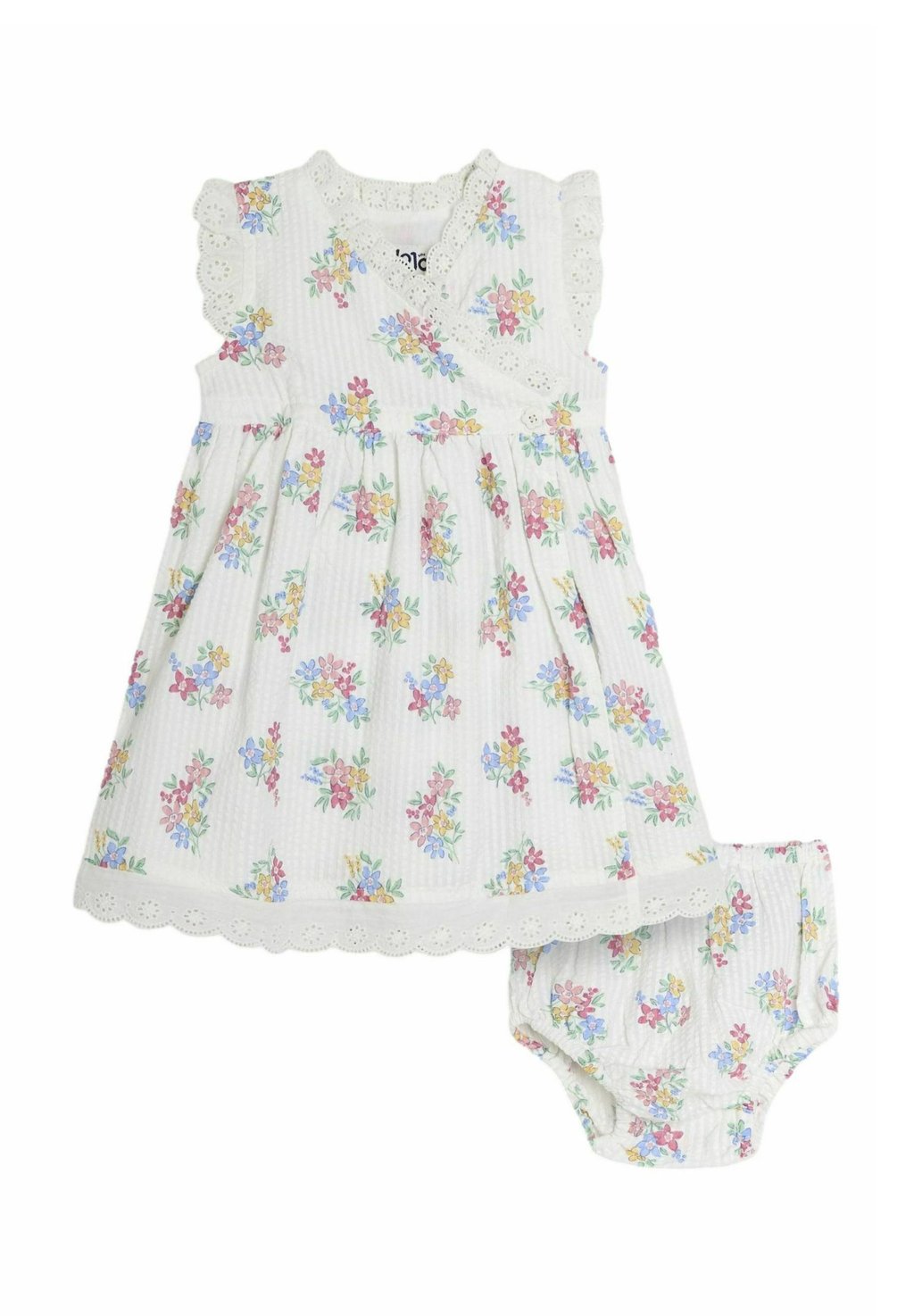 Повседневное платье REGULAR FIT - BRODERIE TRIM WRAP JoJo Maman Bébé, белый
Повседневное платье REGULAR FIT - BRODERIE TRIM WRAP JoJo Maman Bébé, белый