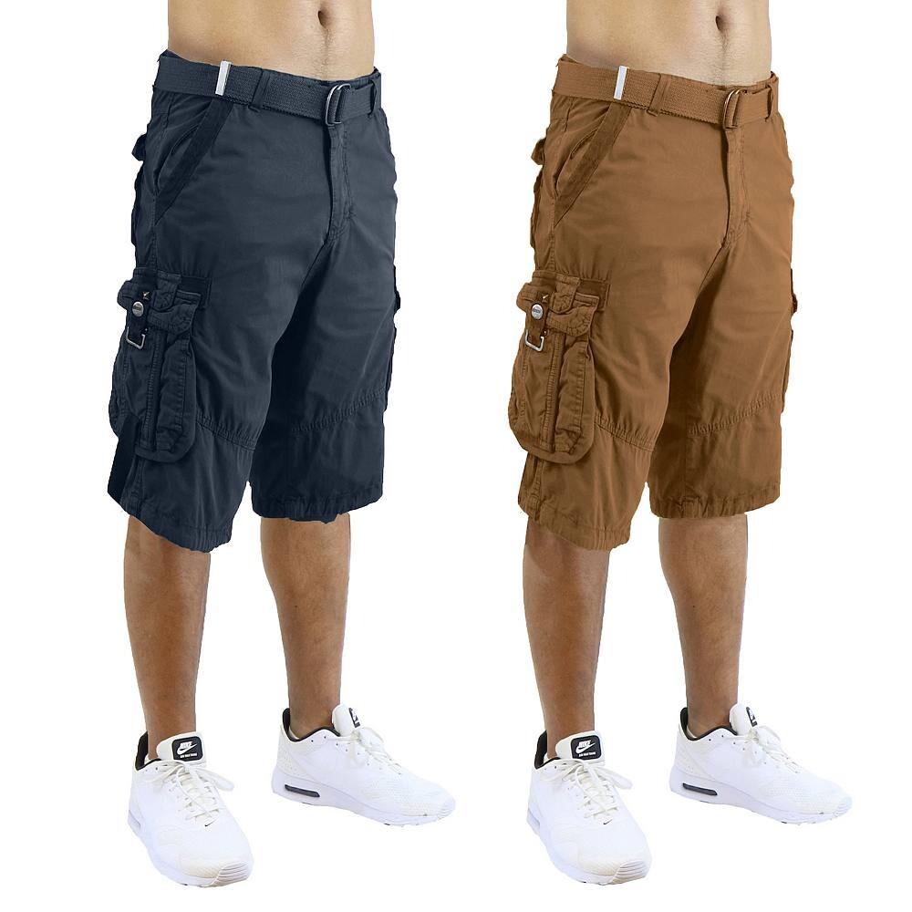 Мужские хлопковые шорты карго с ремнем Blu Rock 13,5 дюйма, комплект из 2 штук, цвет Navy Dark Khaki
Мужские хлопковые шорты карго с ремнем Blu Rock 13,5 дюйма, комплект из 2 штук, цвет Navy Dark Khaki