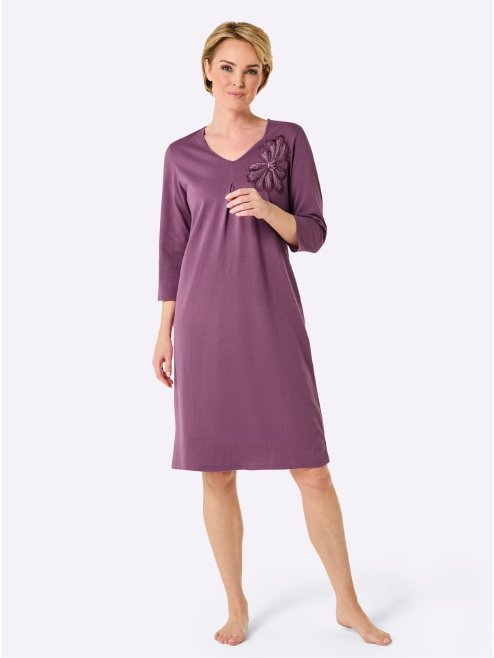 Ночная рубашка фиолетового цвета WITT WEIDEN
Ночная рубашка фиолетового цвета WITT WEIDEN