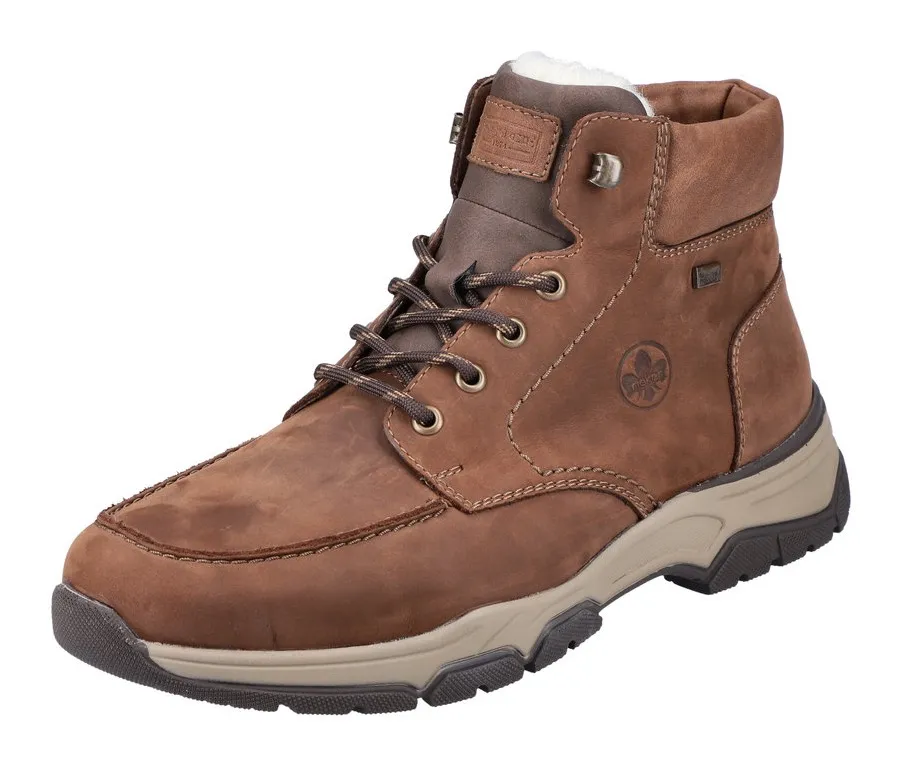 Зимние ботинки Rieker с водоотталкивающей мембраной TEX, коричневый
Зимние ботинки Rieker с водоотталкивающей мембраной TEX, коричневый