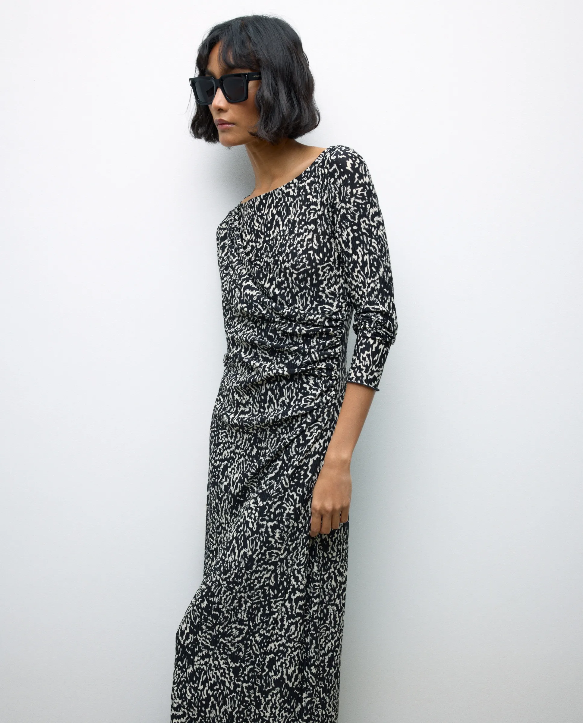 Длинное платье с принтом Tintoretto, серый
Длинное платье с принтом Tintoretto, серый