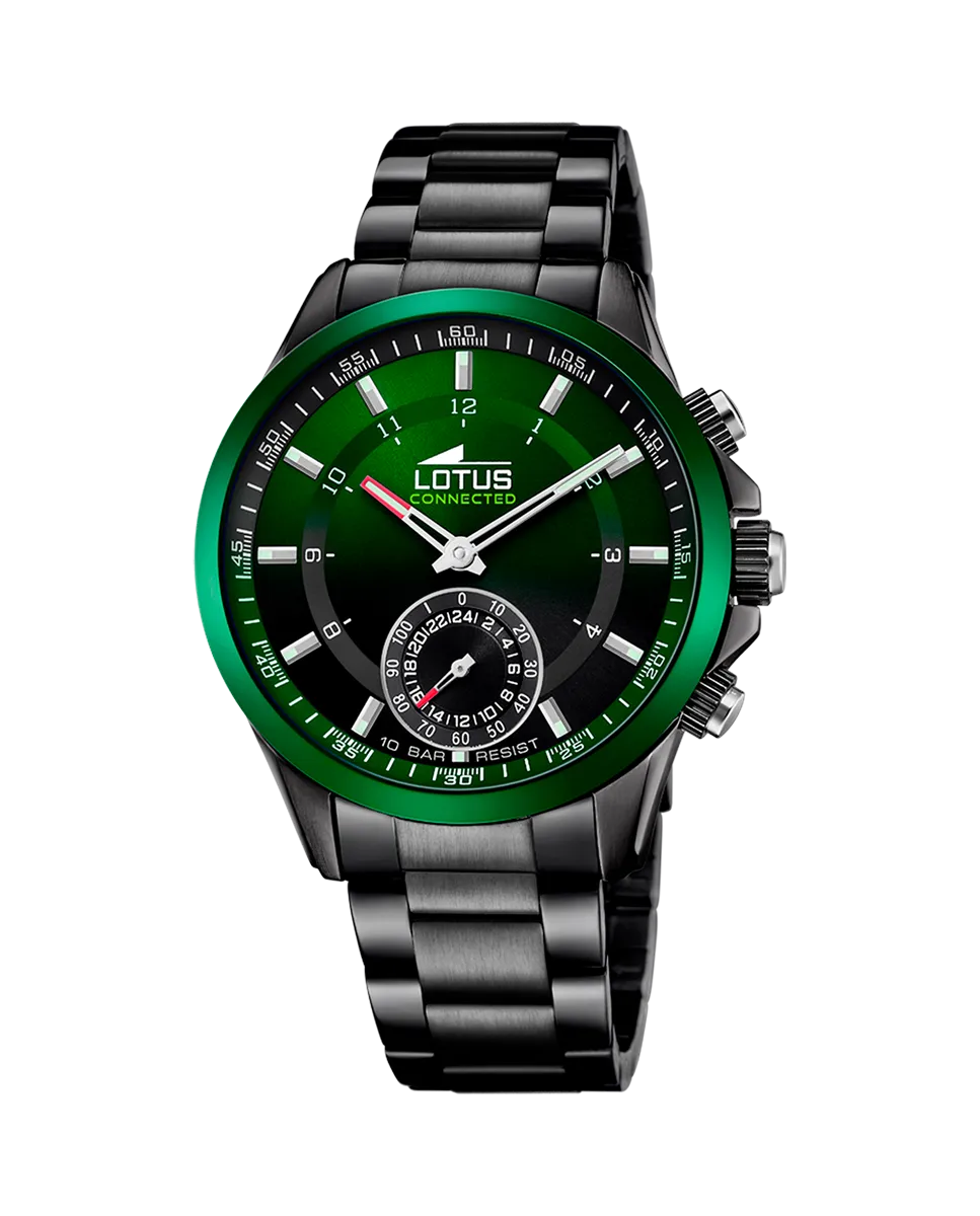 Мужские часы Connected 18965/2 из черной стали LOTUS, черный
Мужские часы Connected 18965/2 из черной стали LOTUS, черный