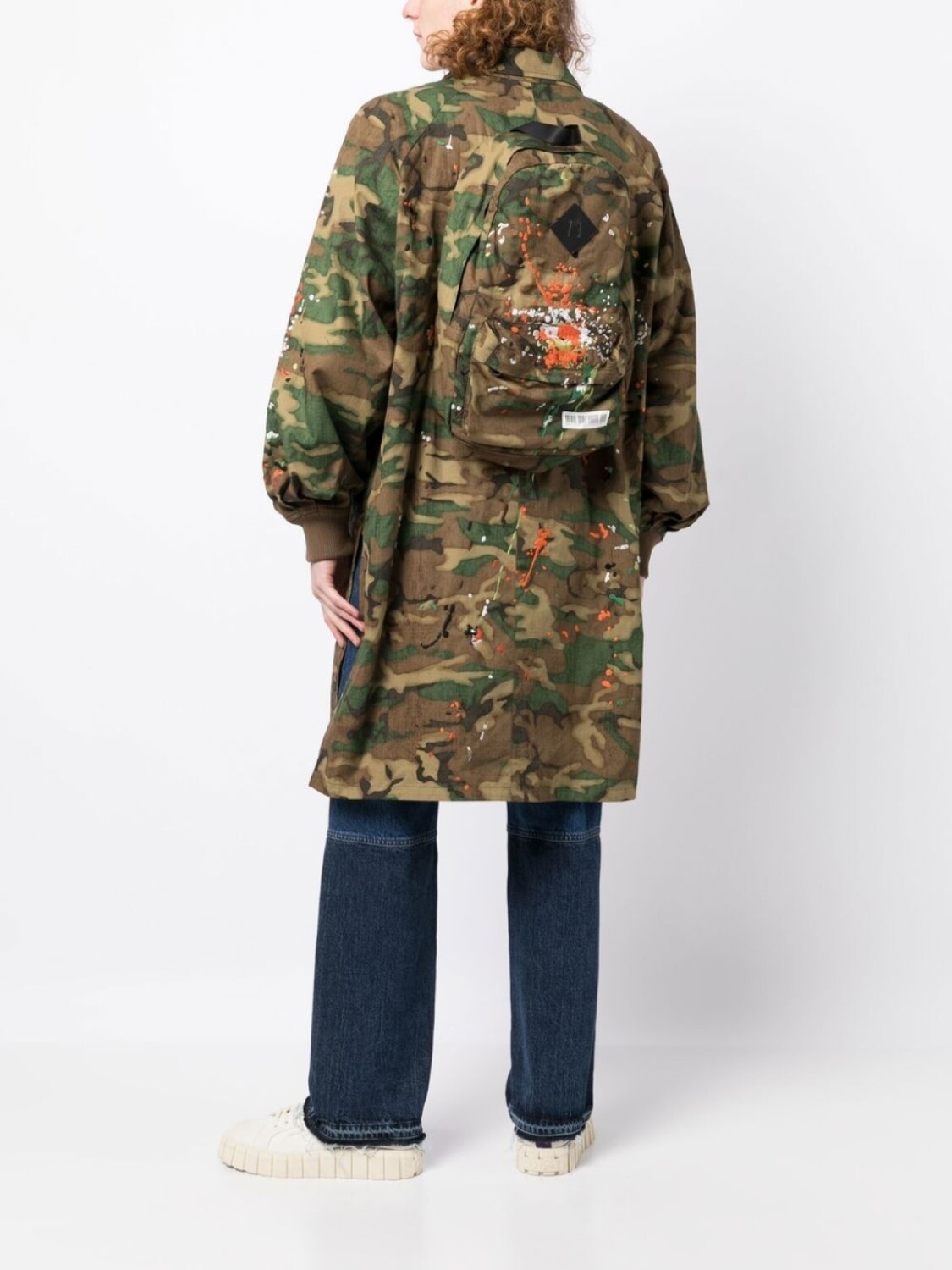 Пальто с камуфляжным узором Mostly Heard Rarely Seen, зеленый
Пальто с камуфляжным узором Mostly Heard Rarely Seen, зеленый