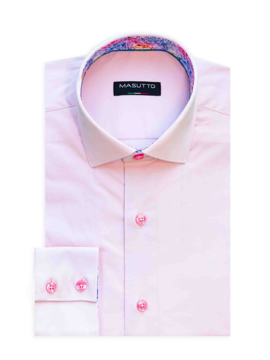 Рубашка классического кроя Masutto, розовый
Рубашка классического кроя Masutto, розовый