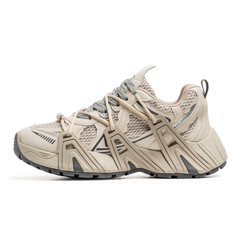 Нескользящие, износостойкие, дышащие низкие кроссовки на массивной подошве для мужчин Magelly, Beige 
Нескользящие, износостойкие, дышащие низкие кроссовки на массивной подошве для мужчин Magelly, Beige