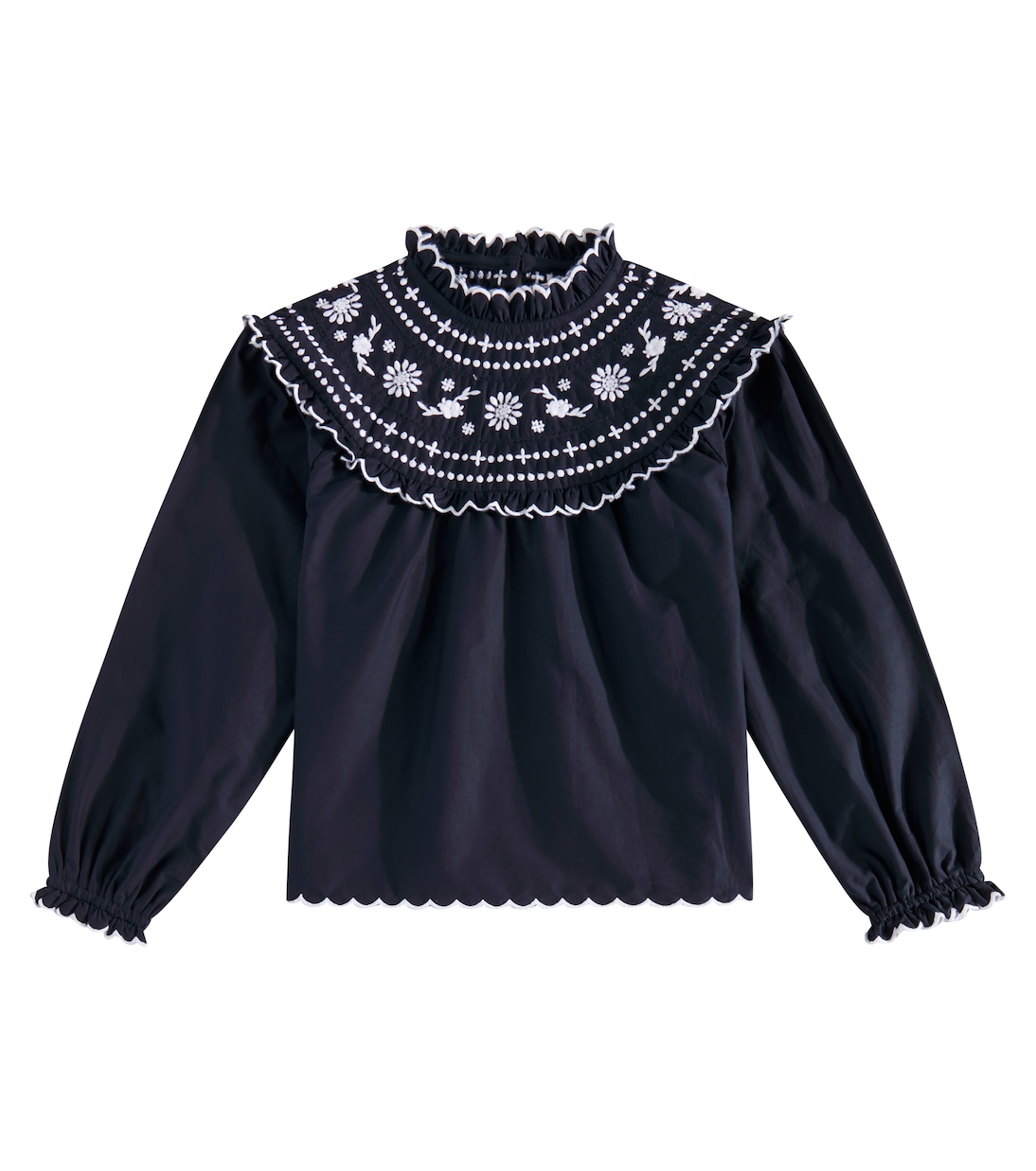 Вышитая хлопковая блузка Пуна The New Society, Midnight Navy
Вышитая хлопковая блузка Пуна The New Society, Midnight Navy