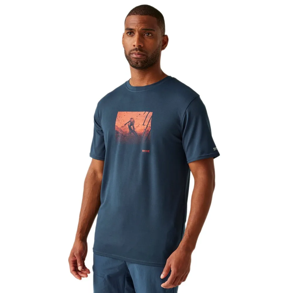 Футболка с коротким рукавом Regatta Fingal Stretch, синий
Футболка с коротким рукавом Regatta Fingal Stretch, синий