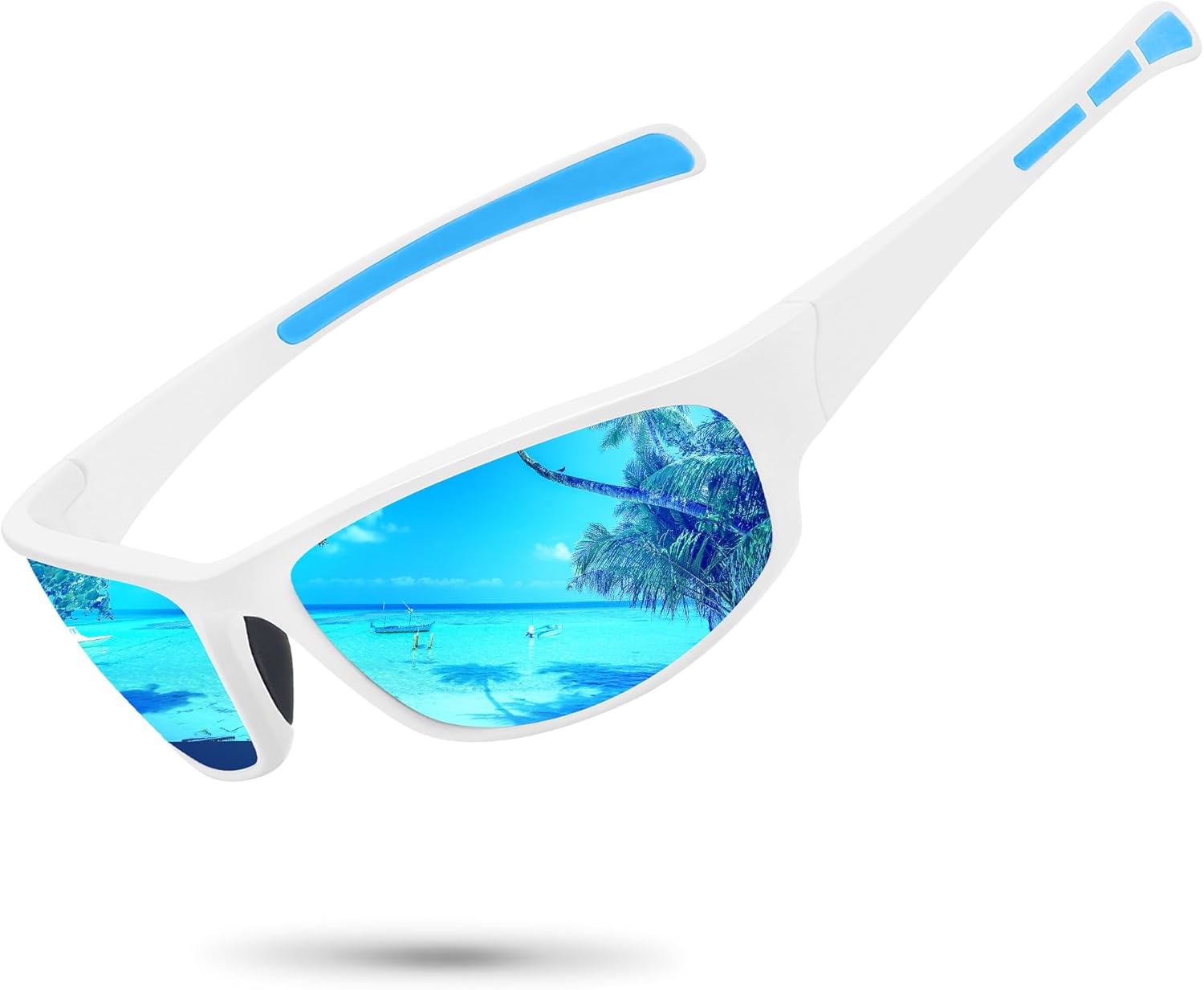 Спортивные поляризованные солнцезащитные очки для мужчин и женщин, обтекаемой формы, для рыбалки, велоспорта, вождения, бега, с защитой от УФ-излучения Ofwin, White Frame/Blue Mirror Lens
Спортивные поляризованные солнцезащитные очки для мужчин и женщин, обтекаемой формы, для рыбалки, велоспорта, вождения, бега, с защитой от УФ-излучения Ofwin, White Frame/Blue Mirror Lens