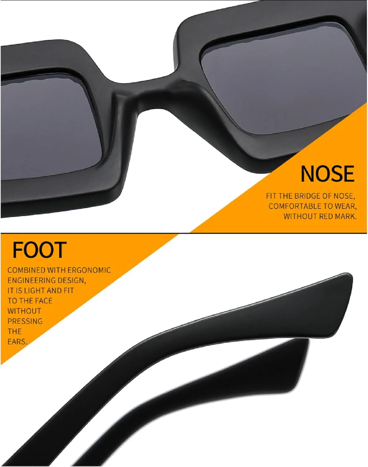 Винтажные маленькие панк-солнцезащитные очки прямоугольной формы для женщин и мужчин, роскошные солнцезащитные очки для дам, забавные очки 4395 Melrose, Black
Винтажные маленькие панк-солнцезащитные очки прямоугольной формы для женщин и мужчин, роскошные солнцезащитные очки для дам, забавные очки 4395 Melrose, Black