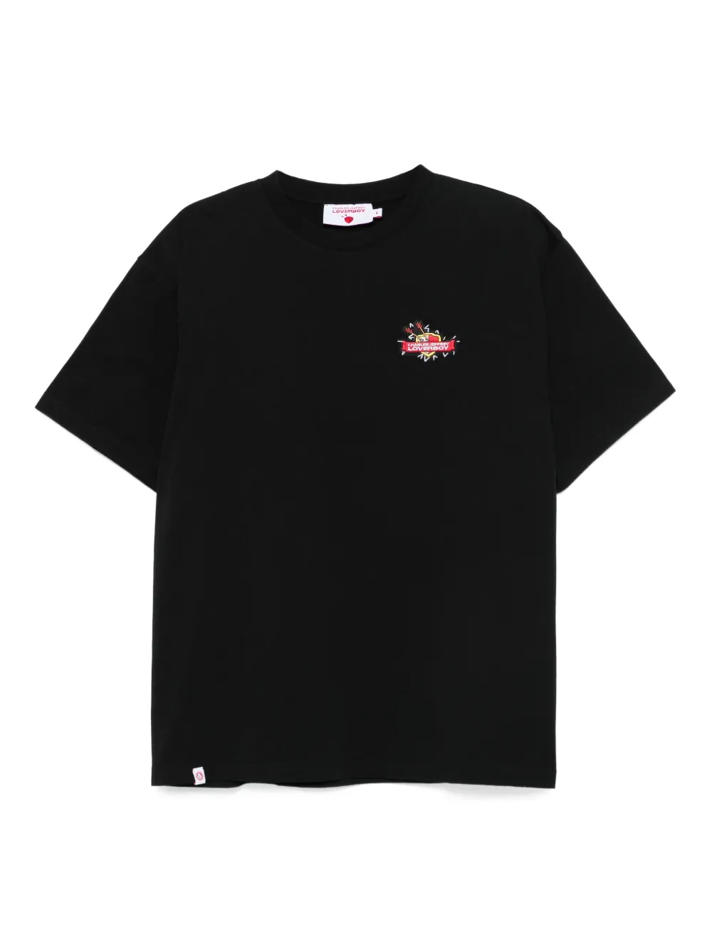 Футболка с вышитым сердцем PEKKA Charles Jeffrey Loverboy, черный 
Футболка с вышитым сердцем PEKKA Charles Jeffrey Loverboy, черный