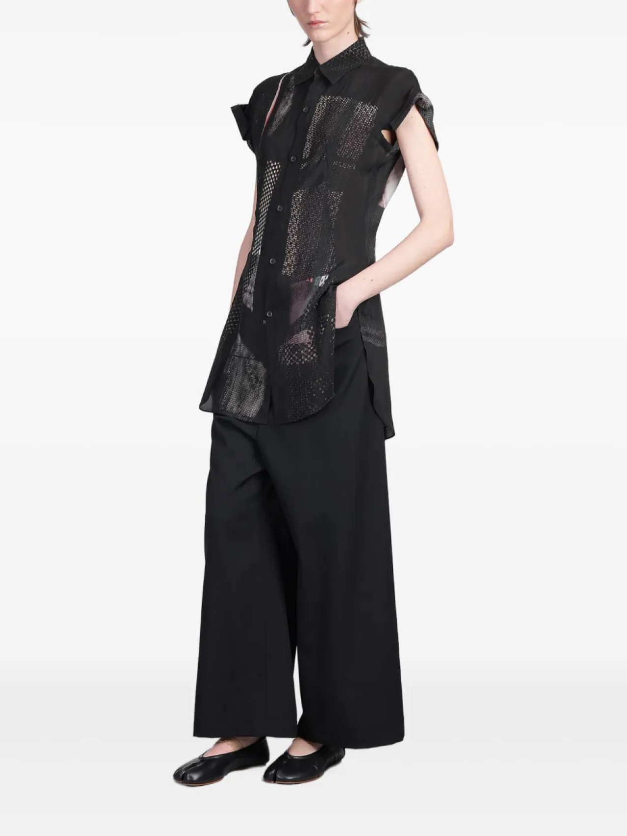 Рубашка с коротким рукавом Y's, черный
Рубашка с коротким рукавом Y's, черный