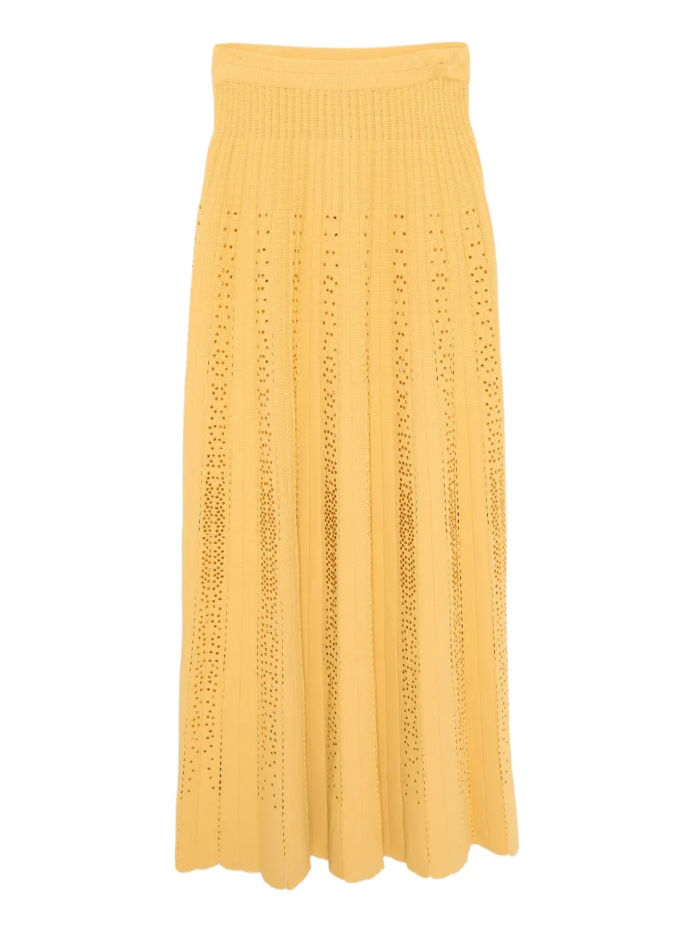 Трикотажная юбка с кристаллами Elie Saab, желтый
Трикотажная юбка с кристаллами Elie Saab, желтый