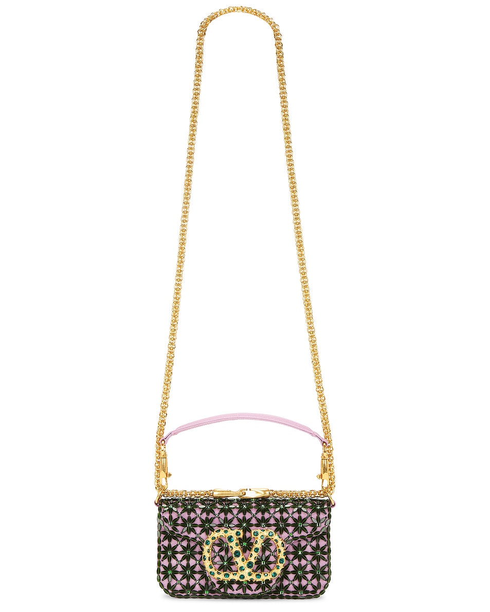 Loco Small Сумка через плечо Valentino Garavani, Emerald & Rhododendron
Loco Small Сумка через плечо Valentino Garavani, Emerald & Rhododendron