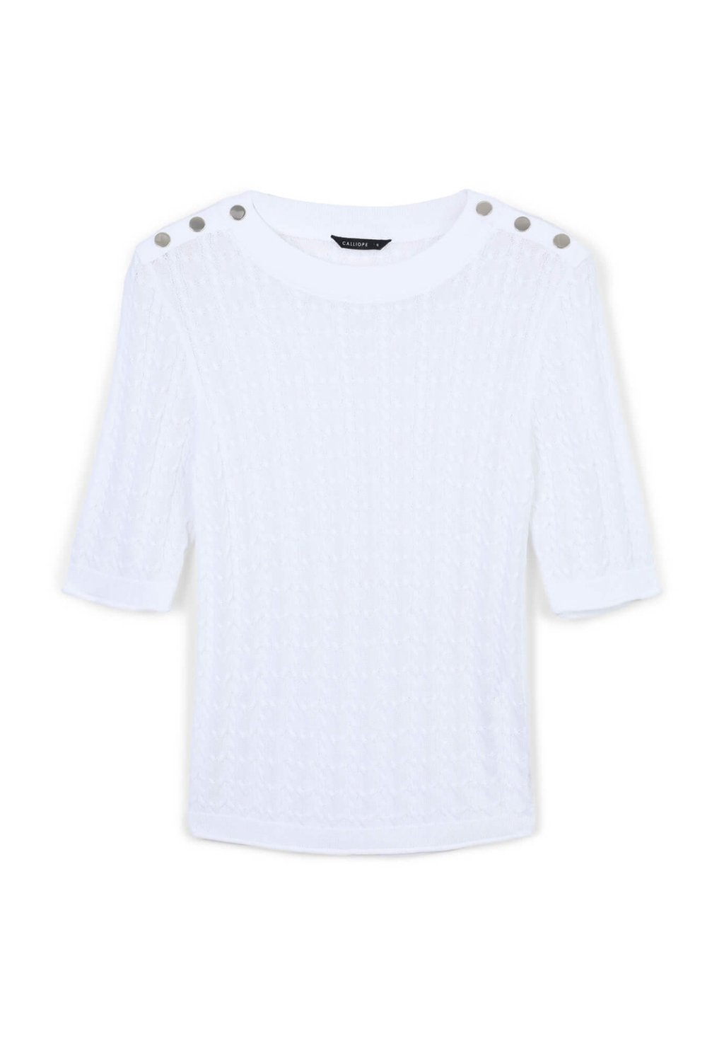 Базовая футболка Calliope, молочный
Базовая футболка Calliope, молочный