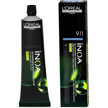 L'Oréal Professionnel Loreal Inoa Color 9.11 Очень светлый блондин Глубокий пепельный 60 г
L'Oréal Professionnel Loreal Inoa Color 9.11 Очень светлый блондин Глубокий пепельный 60 г