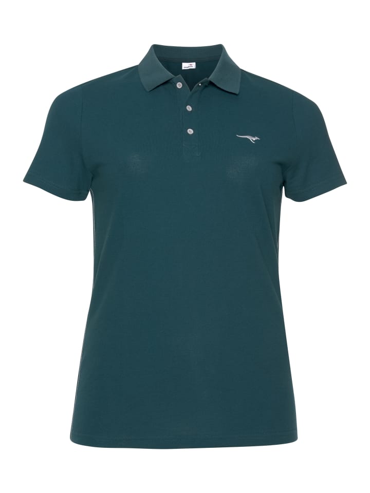 Рубашка-поло цвета бензина Kangaroos
Рубашка-поло цвета бензина Kangaroos