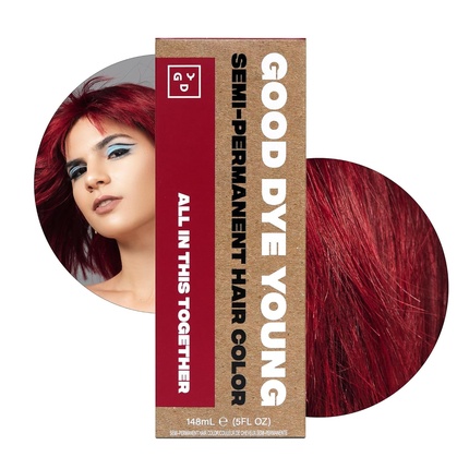 Полуперманентная рыжая краска для волос, веганская и не тестируемая на животных Good Dye Young
Полуперманентная рыжая краска для волос, веганская и не тестируемая на животных Good Dye Young