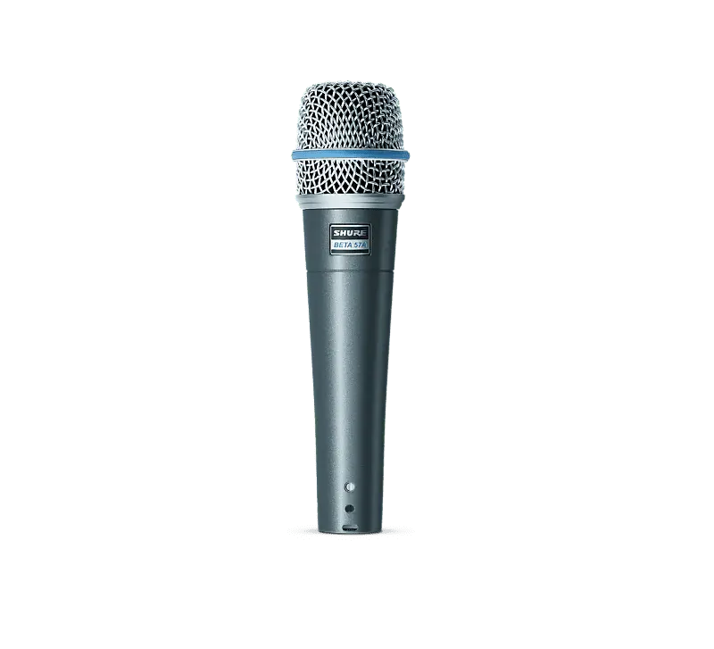Динамический микрофон Shure BETA 57A Supercardioid Dynamic Instrument Microphone
Динамический микрофон Shure BETA 57A Supercardioid Dynamic Instrument Microphone