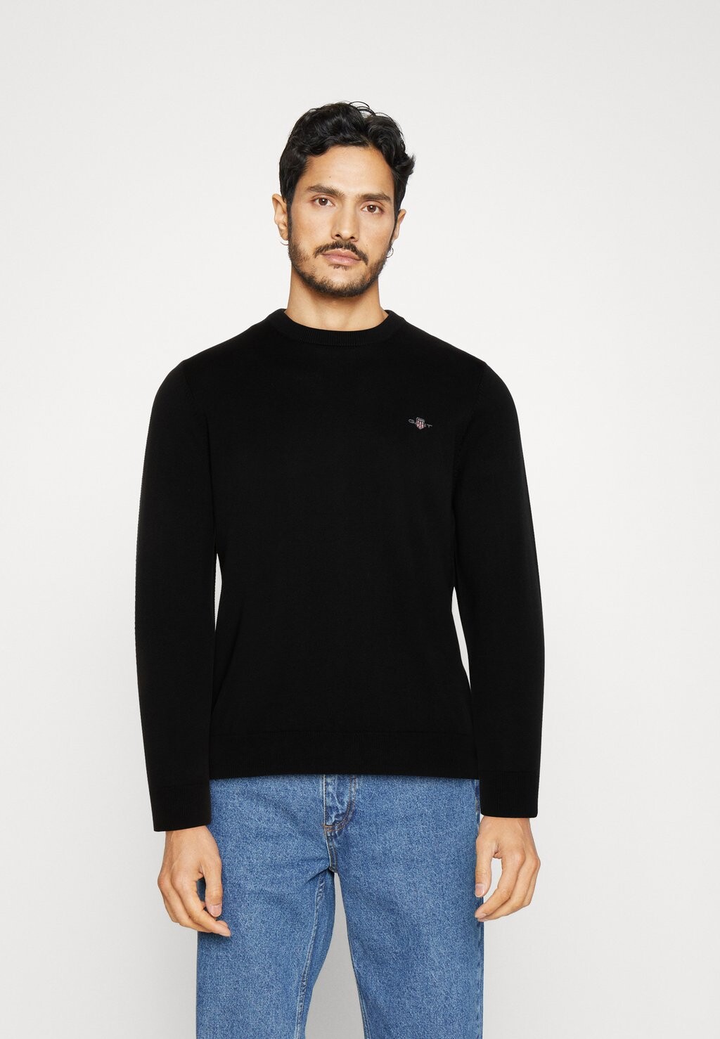 Свитер CLASSIC C NECK GANT, черный
Свитер CLASSIC C NECK GANT, черный