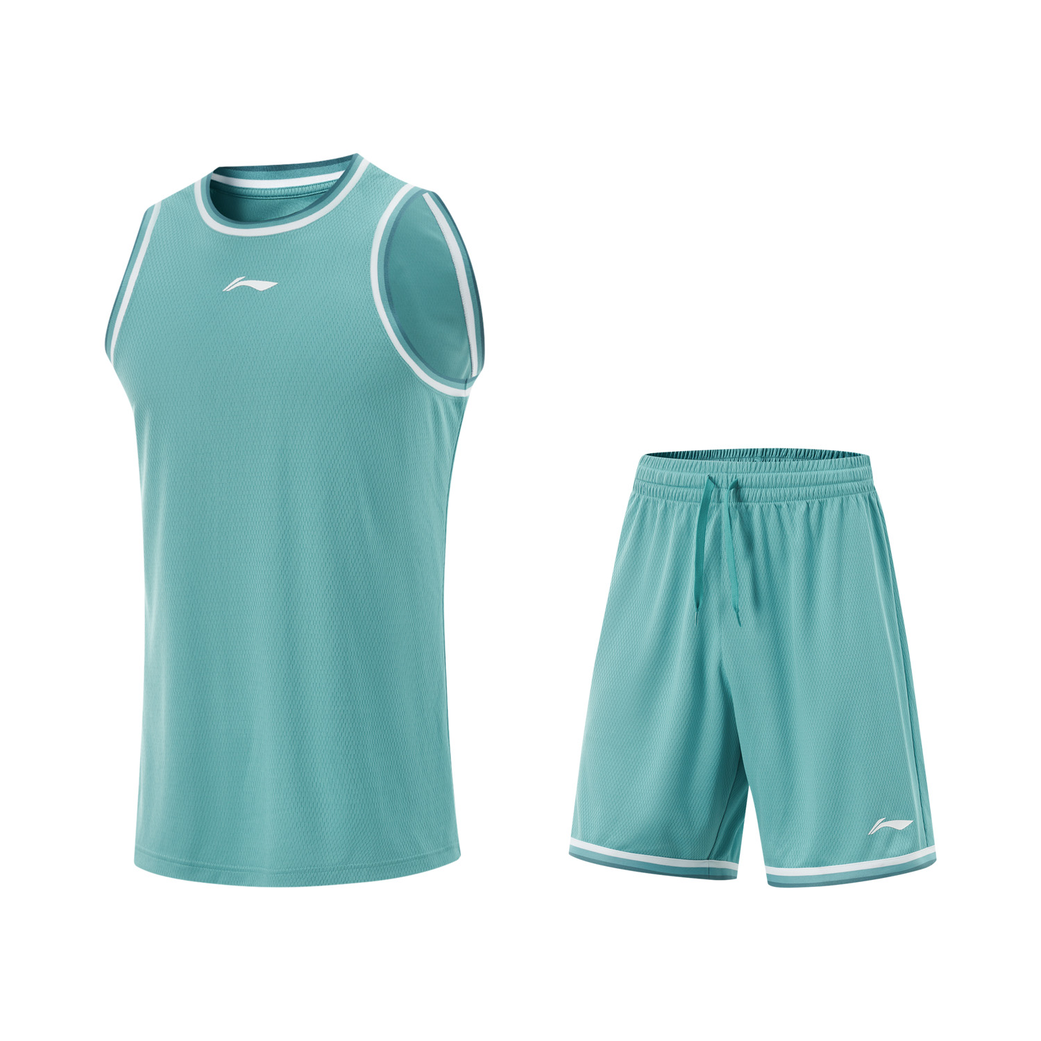 LINING Профессиональная баскетбольная серия баскетбольный костюм мужской turquoise mountain green
LINING Профессиональная баскетбольная серия баскетбольный костюм мужской turquoise mountain green