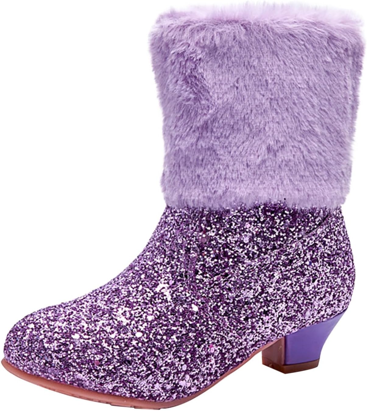Детские блестящие ботильоны на щиколотку с меховой подкладкой, боковой молнией, пайетками, низким каблуком, теплые осенне-зимние модные туфли Generic, Purple
Детские блестящие ботильоны на щиколотку с меховой подкладкой, боковой молнией, пайетками, низким каблуком, теплые осенне-зимние модные туфли Generic, Purple