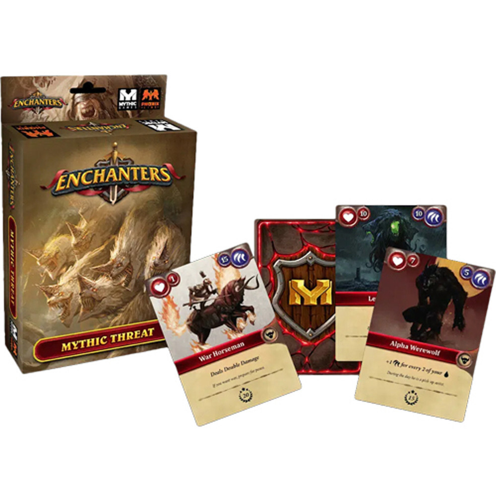 Настольная игра Mythic Games Enchanters: Mythic Card Deck (French Version)
Настольная игра Mythic Games Enchanters: Mythic Card Deck (French Version)