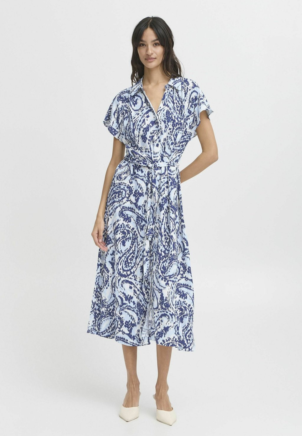 Платье-рубашка BYMMMJOELLA b.young, синий 
Платье-рубашка BYMMMJOELLA b.young, синий