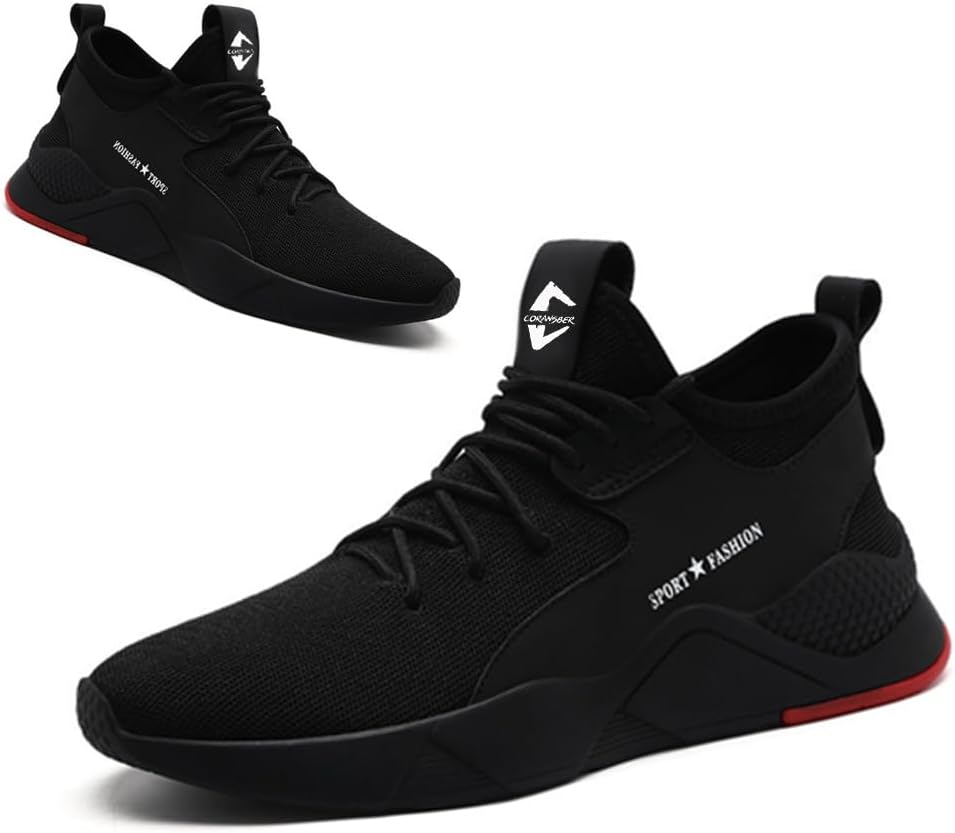 Защитные туфли с стальным носком для мужчин и женщин, кроссовки для работы, дышащие, легкие, для промышленности и строительства Coransber, черный
Защитные туфли с стальным носком для мужчин и женщин, кроссовки для работы, дышащие, легкие, для промышленности и строительства Coransber, черный