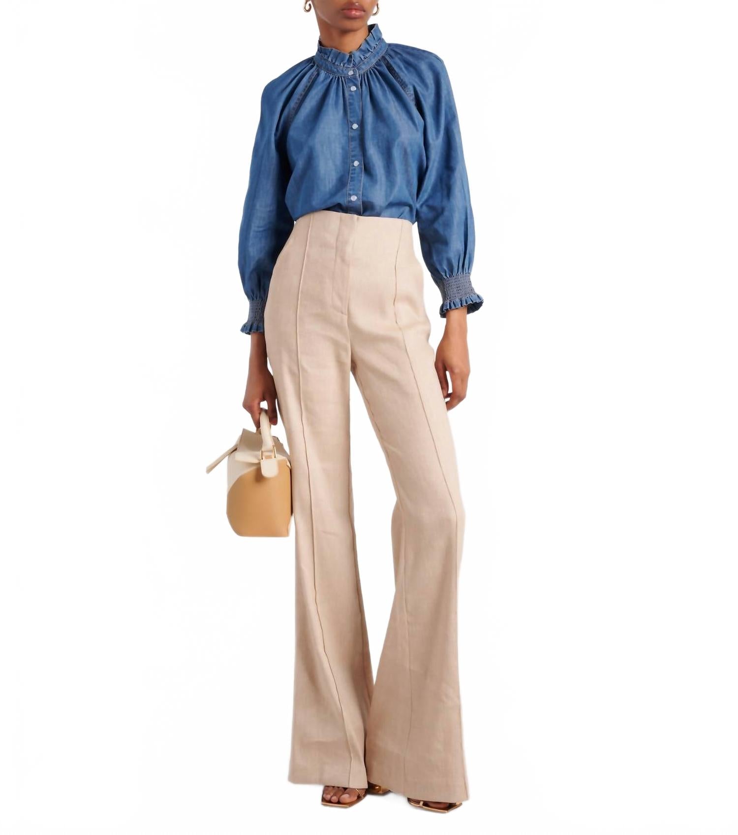 Брюки Komi Flare песочного цвета Veronica Beard, Sandalwood
Брюки Komi Flare песочного цвета Veronica Beard, Sandalwood