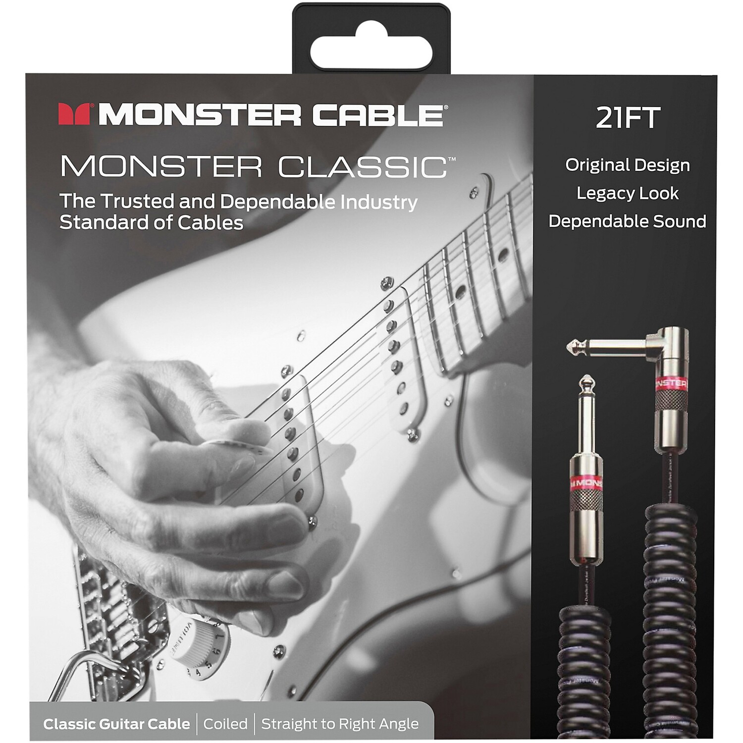 Monster Cable Prolink Monster Classic Pro Аудиоинструментальный кабель, спиральный, 21 фут, черный
Monster Cable Prolink Monster Classic Pro Аудиоинструментальный кабель, спиральный, 21 фут, черный