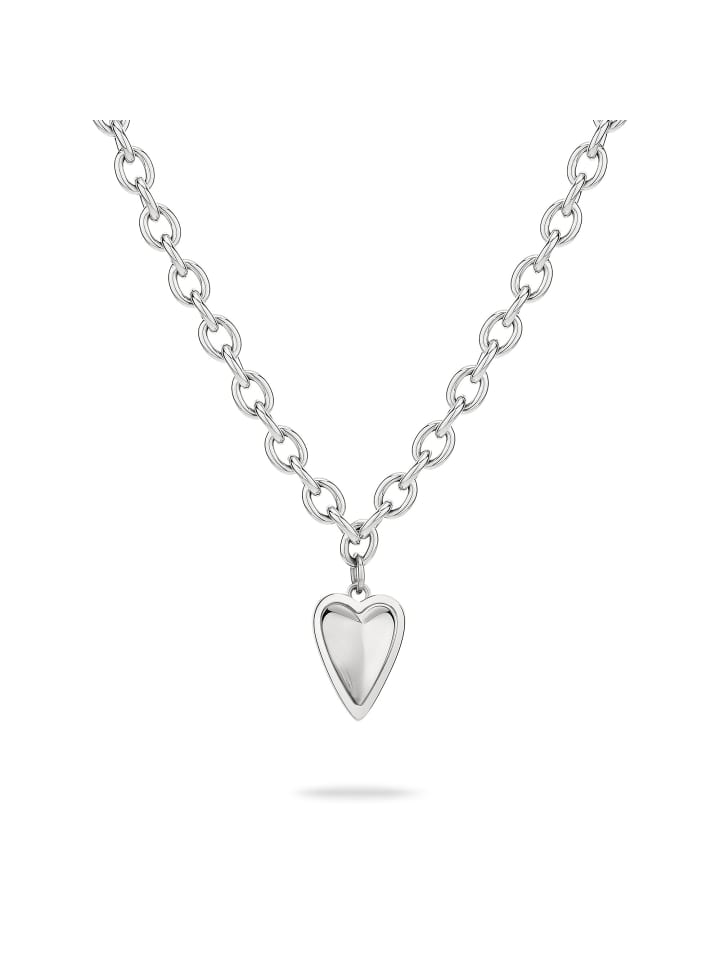 LIEBESKIND BERLIN Колье «Металлическое сердце» из серебра
LIEBESKIND BERLIN Колье «Металлическое сердце» из серебра