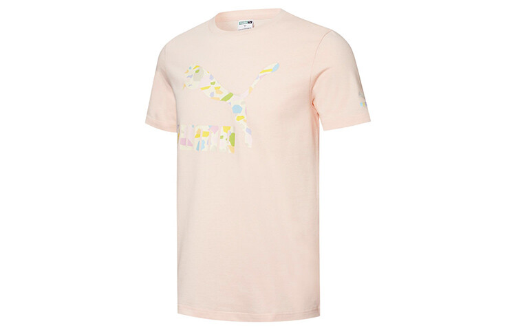 Футболка унисекс розовая Puma, светло-розовый
Футболка унисекс розовая Puma, светло-розовый