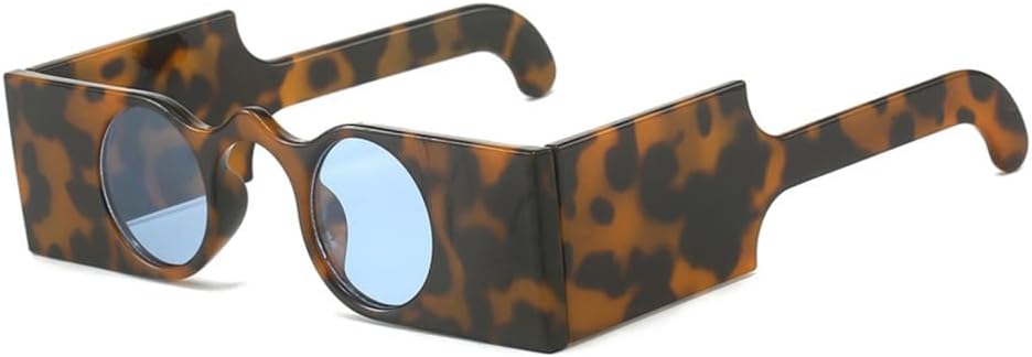 Женские солнцезащитные очки в стиле ретро, прямоугольной формы, с маленькими круглыми линзами, защита от УФ-излучения UV400, женские солнцезащитные очки с широкими дужками VFDHN, 4
Женские солнцезащитные очки в стиле ретро, прямоугольной формы, с маленькими круглыми линзами, защита от УФ-излучения UV400, женские солнцезащитные очки с широкими дужками VFDHN, 4