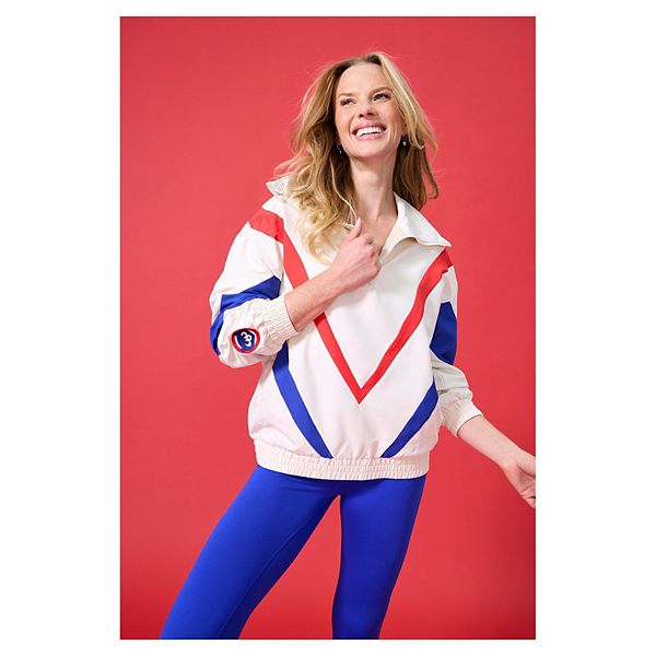 Женская куртка-пуловер Chicago Cubs с молнией на четверть, из рипстоп в елочку, кремового цвета Terez
Женская куртка-пуловер Chicago Cubs с молнией на четверть, из рипстоп в елочку, кремового цвета Terez