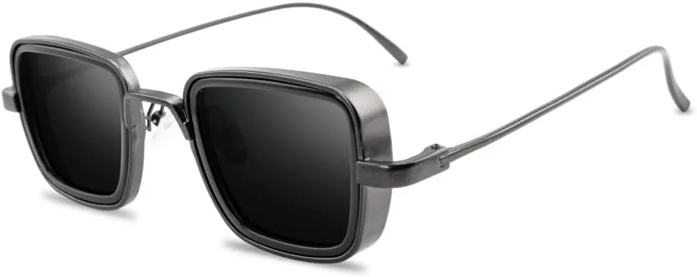 Солнцезащитные очки в ретро-металлической оправе для мужчин, пляжа и отдыха, женские солнцезащитные очки, черные, желтые, красные, UV400 TYUVIVO, Black Gray
Солнцезащитные очки в ретро-металлической оправе для мужчин, пляжа и отдыха, женские солнцезащитные очки, черные, желтые, красные, UV400 TYUVIVO, Black Gray