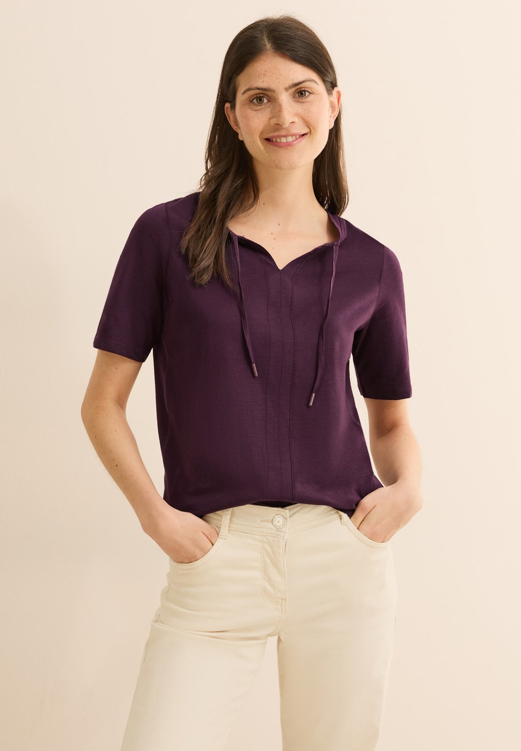 Базовая футболка Cecil, розовый
Базовая футболка Cecil, розовый