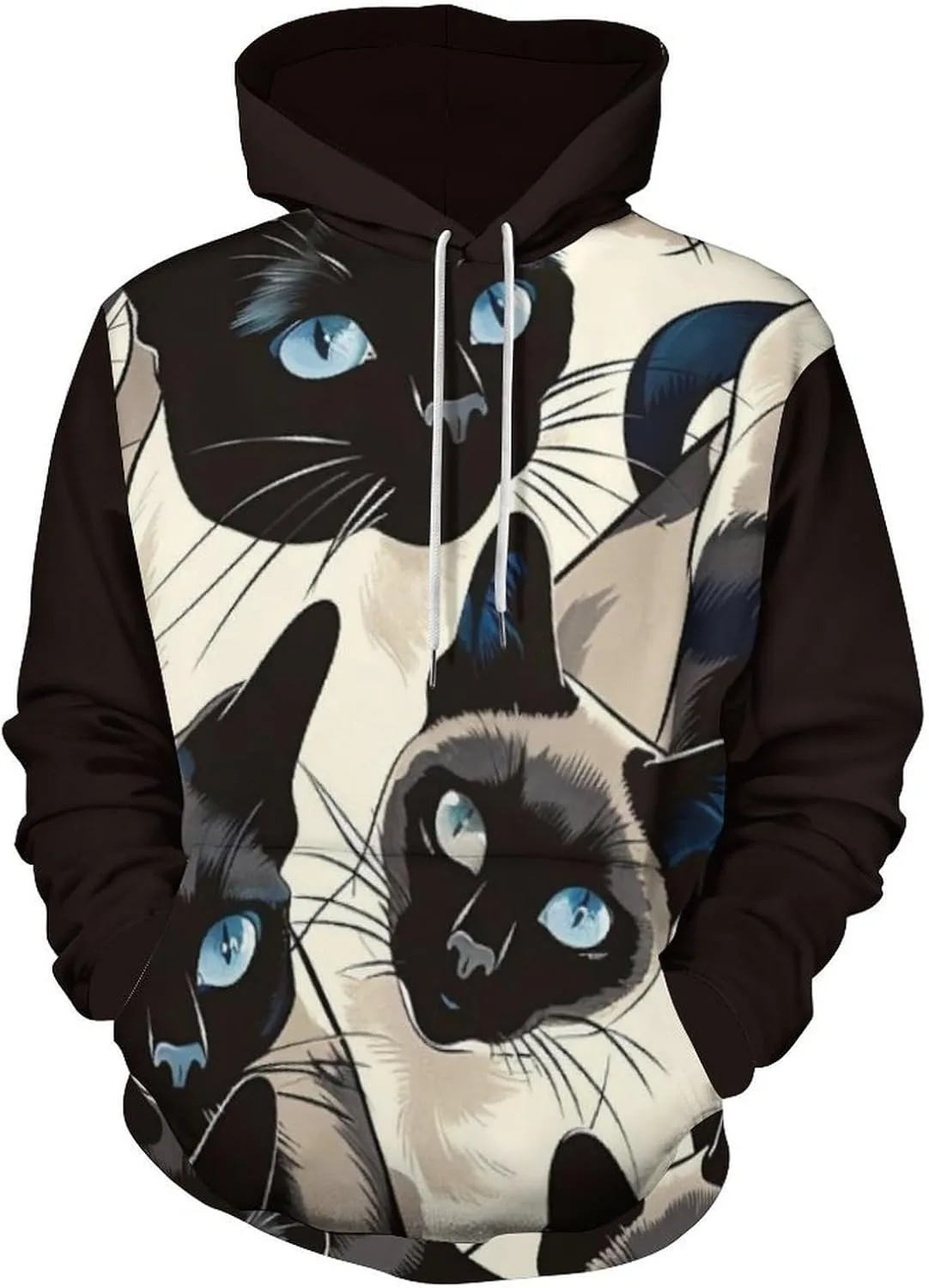 Свитшот мужской с принтом Animal Print, легкий и свободный, для повседневной носки HLSDFRES
Свитшот мужской с принтом Animal Print, легкий и свободный, для повседневной носки HLSDFRES