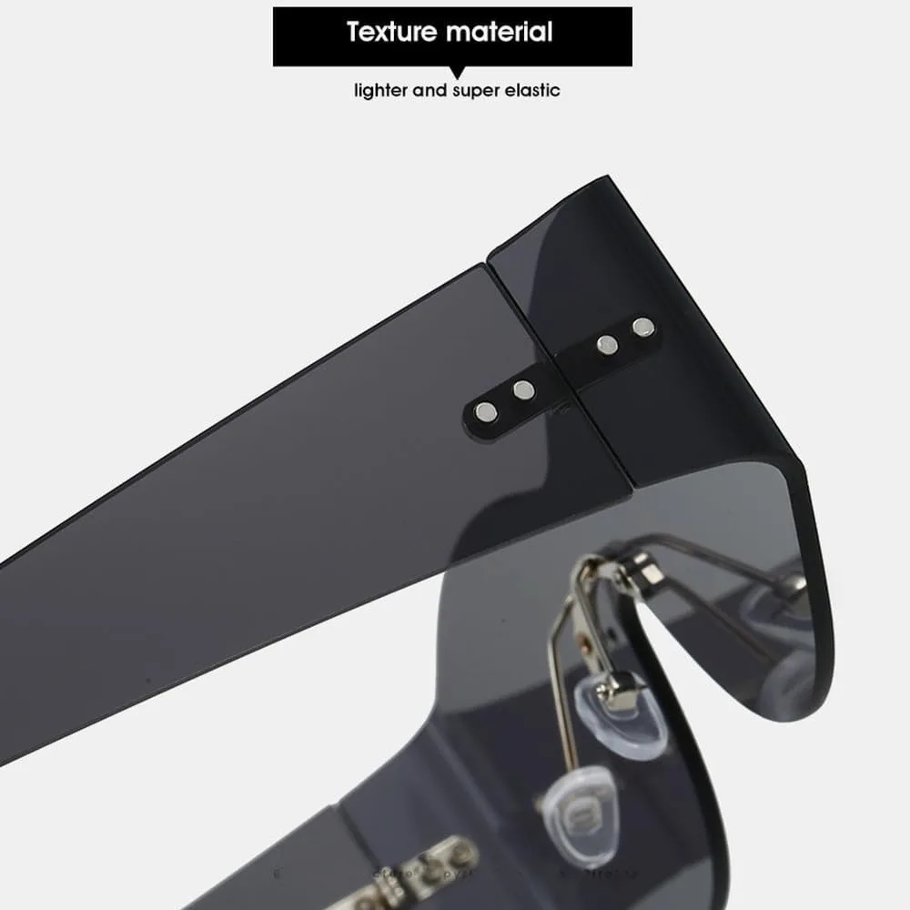 Цельные солнцезащитные очки для мужчин и женщин, винтажные, без оправы, роскошные, модные, для активного отдыха, вождения, защита от УФ-излучения UV400 TKKTLLT, Brown
Цельные солнцезащитные очки для мужчин и женщин, винтажные, без оправы, роскошные, модные, для активного отдыха, вождения, защита от УФ-излучения UV400 TKKTLLT, Brown