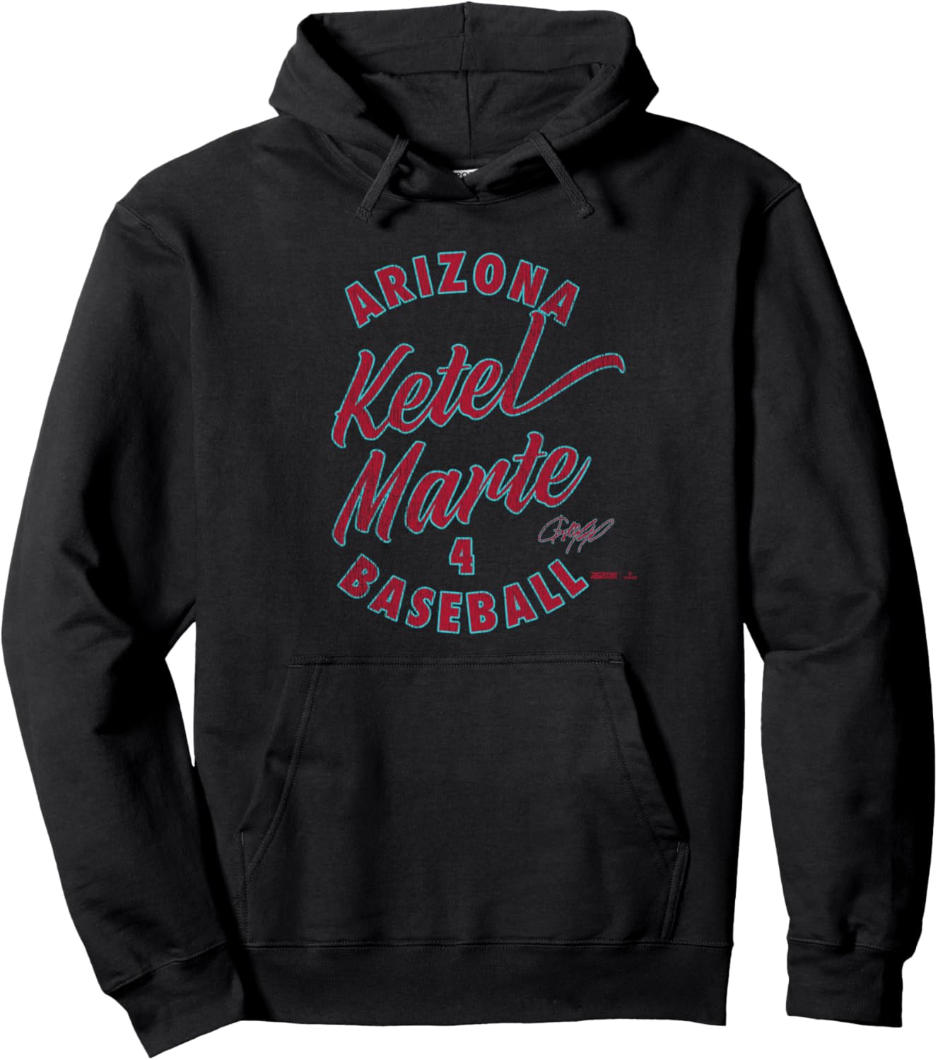 Бейсбольная винтажная толстовка Ketel Marte Arizona с курсивом MLBPA Ryno Sports, черный
Бейсбольная винтажная толстовка Ketel Marte Arizona с курсивом MLBPA Ryno Sports, черный